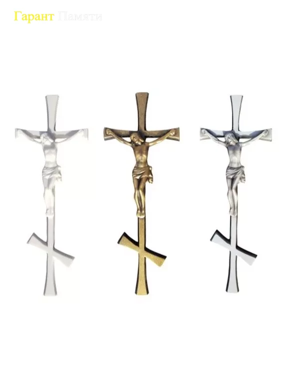 Крест с распятием маленький (№63)-барельеф